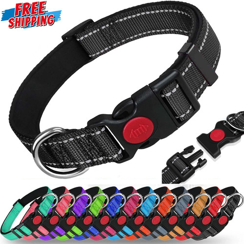 Dog collar reflective - collar,